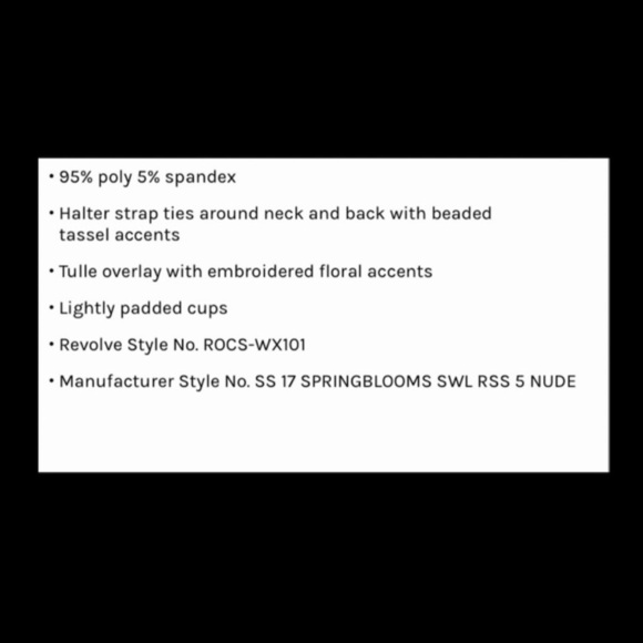 Rococo Sand Embroidered Bikini. - Picture 5 of 8